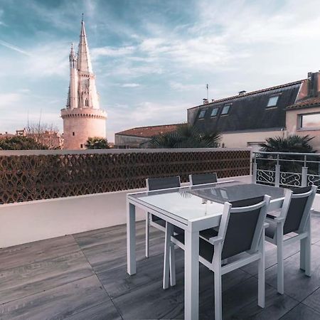 Vue Superbe Sur Tour De La Lanterne T2 Avec Terrasse Remparts 2 Apartment La Rochelle  Luaran gambar